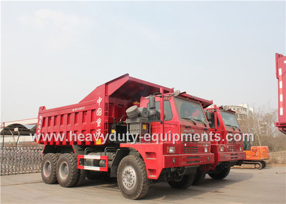 China Os caminhões basculantes Offroad da mineração/Howo 70 toneladas minam o caminhão basculante com pneumáticos da mineração fornecedor