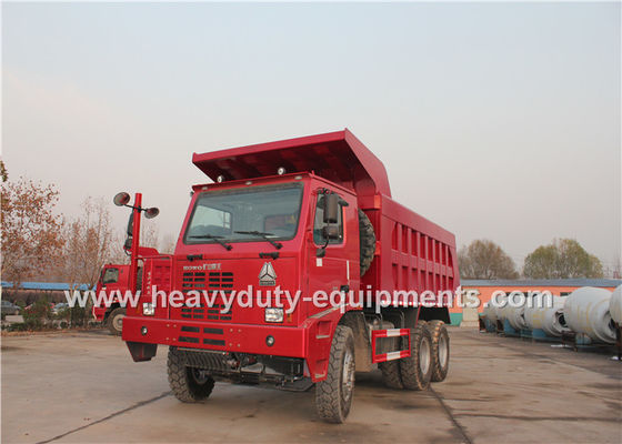 China O caminhão basculante de 70 toneladas da mineração 6x4 com as 10 rodas 6x4 que conduzem HOWO modelo marca fornecedor