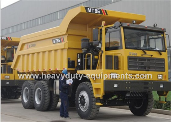 China Carga avaliado 55 toneladas fora do poder do motor do caminhão basculante 309kW do camião basculante da mineração da estrada com volume da carga do corpo 30m3 fornecedor