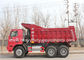 Os caminhões basculantes Offroad da mineração/Howo 70 toneladas minam o caminhão basculante com pneumáticos da mineração fornecedor