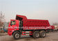 O caminhão basculante de 70 toneladas da mineração 6x4 com as 10 rodas 6x4 que conduzem HOWO modelo marca fornecedor
