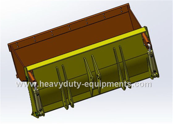 China A cubeta do GP do acoplador rápido do peso de funcionamento 6300kg e 1m3 bucket fornecedor
