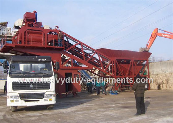 China Plantas de mistura concretas concretas do equipamento de construção 125kw de Hongda HZS/HLS120 fornecedor