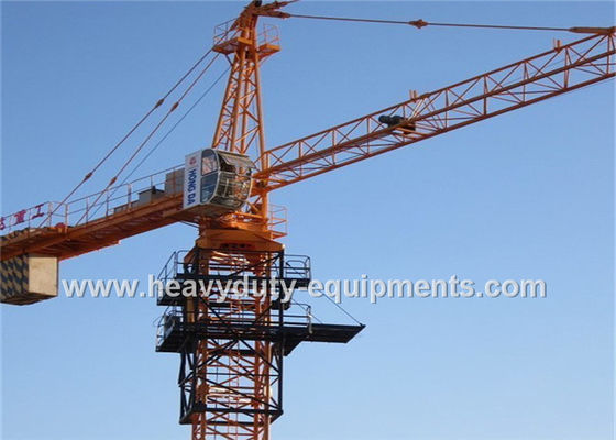 China Altura livre resistente do guindaste de torre 34M da construção 5 toneladas de carga máxima fornecedor