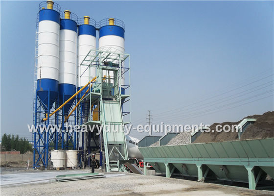 China Hongda HZS75 das plantas de mistura concretas que têm o poder de 105 quilowatts fornecedor
