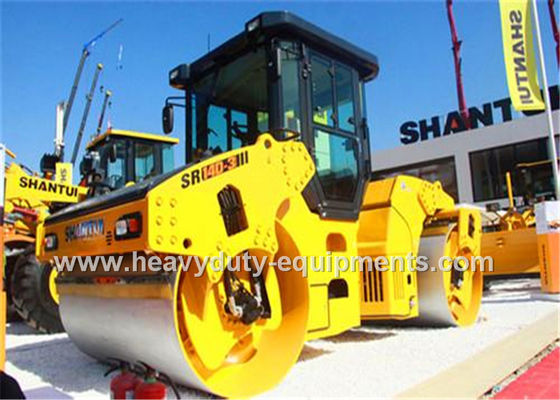 China Peso de funcionamento vibratório do rolo de estrada SR14D-3with do cilindro dobro 14ton com Cummins Engine fornecedor