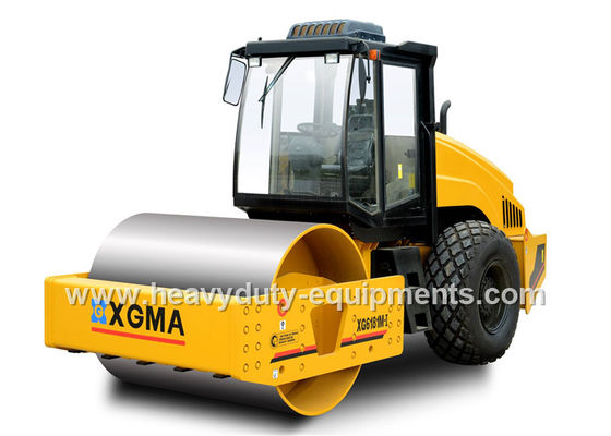 China O rolo de estrada XG6181 vibratório hidráulico adotou o motor diesel turbocharged de Shanghai D6114 fornecedor