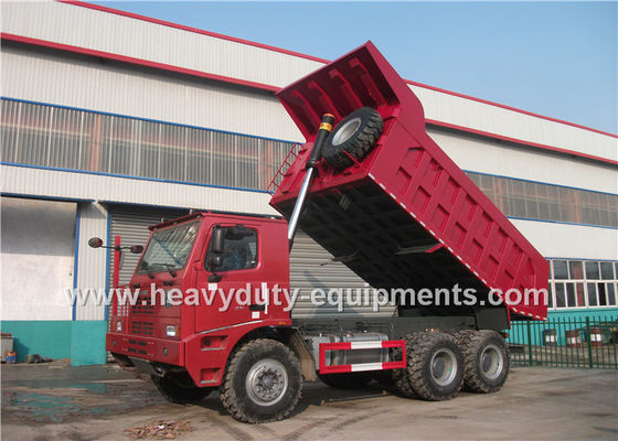 China 10 descarregador/camião basculante da mineração das rodas HOWO 6X4 para o transporte resistente com garantia fornecedor