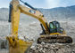 Equipamento pesado da máquina escavadora hidráulica de Caterpillar, equipamento da escavação de 5.8Km/H fornecedor