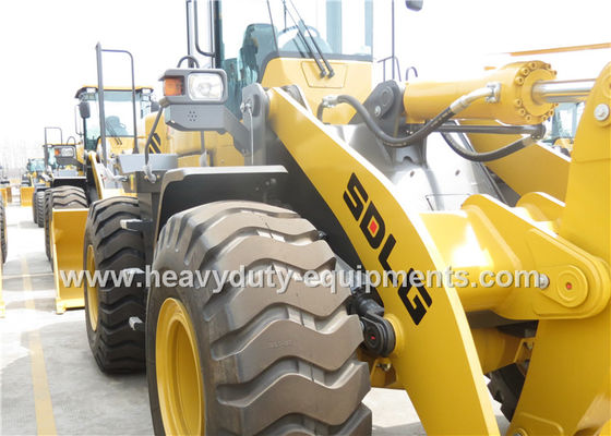 Carregador/Payloader da roda de L968F SDLG 6t com controle do piloto da condição do ar da cabine dos ROPS fornecedor