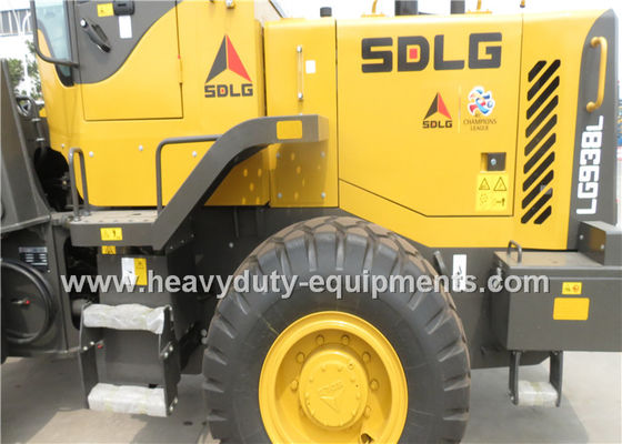 carregador SDLG LG938L da parte frontal da cubeta 1.8m3 com líquido bonde do motor YD13 de Deutz fornecedor