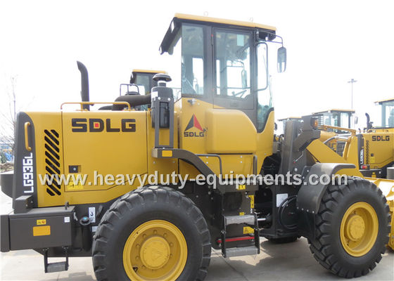 Modelo do carregador LG936L da roda de SDLG 3tons com a cubeta do motor 1.4-3.0m3 de 92kw Weichai Deutz para a opção fornecedor