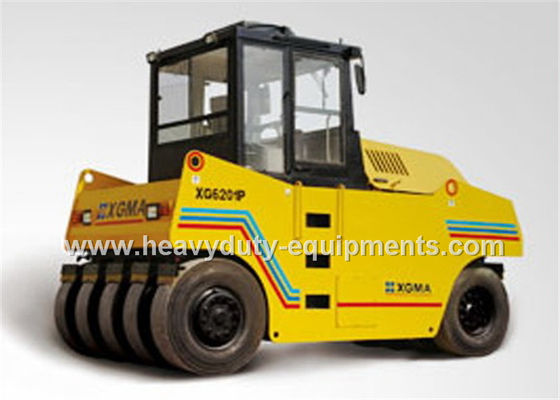 O rolo de estrada pneumático XG6261P de XGMA com Cummins Engine 105kw avaliou o poder fornecedor