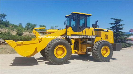 Carregador da roda da cubeta 3M3 de SINOMTP 958 com transmissão de Cummins Engine ZF4WG200
