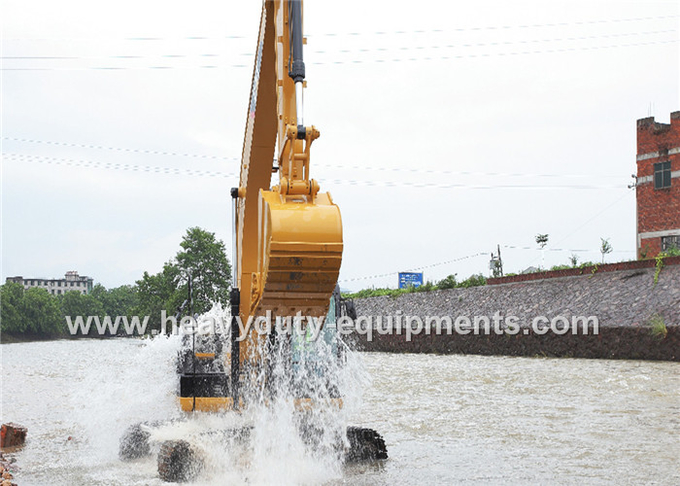 Máquina escavadora hydralic 323D2L do CAT, peso de 22-23 toneladas da operação, com motor do CAT