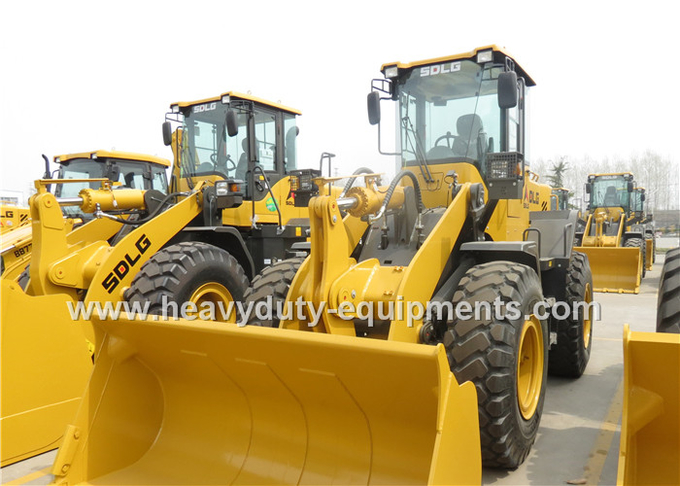Carregador LG948 da roda de SDLG com controle do motor de Deutz e da transmissão e do piloto de ZF