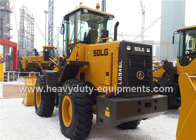 Carregador da roda de SDLG 4T/payloader LG946L com controle do motor e do piloto de Deutz