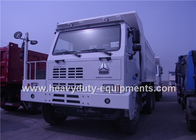 Descarga da mineração/tipo Howo caminhão de caminhão basculante 50 toneladas/70tons que conduzem o modelo 6x4